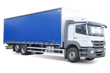 Car Hire Leek - 26 Tonne Curtain Side Truck - Truck hire Leek
