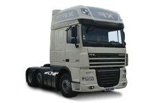 Car Hire Leek - 44 Tonne Sleeper Truck - Truck hire Leek