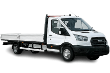Car Hire Leek - Ford Transit Dropside Van - Van hire Leek